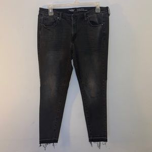 Frayed Denim Jeans